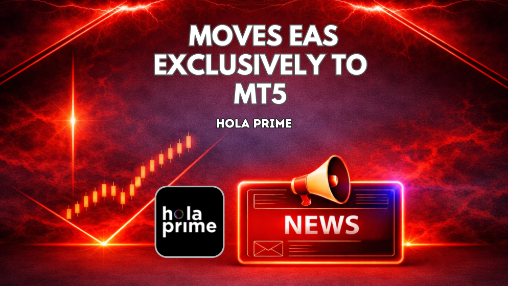 Hola Prime Moves EAs Exclusively to MT5