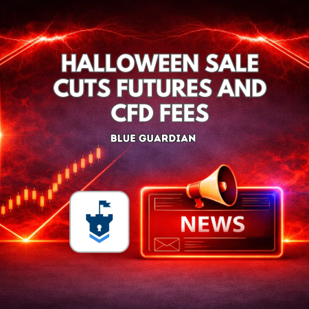 Blue Guardian Halloween Sale Cuts Futures and CFD Fees