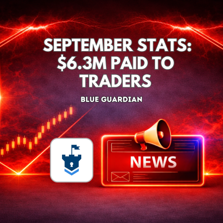 Blue Guardian September Stats: $6.3M Paid to Traders