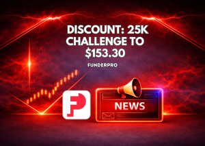 FunderPro October Discount Cuts 25K Challenge to $153.30
