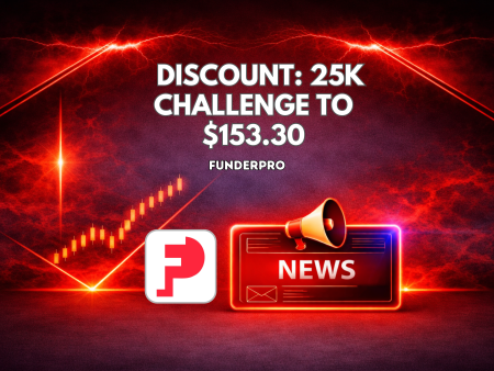 FunderPro October Discount Cuts 25K Challenge to $153.30