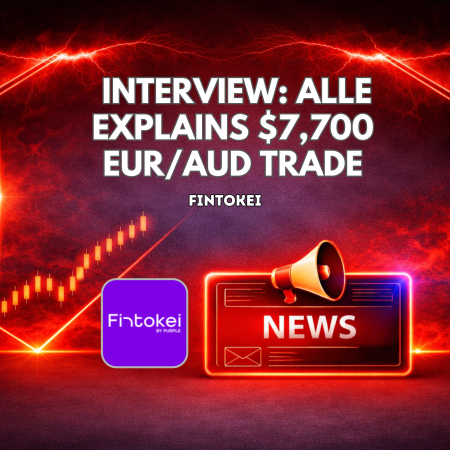 Fintokei Interview: Alle Explains $7,700 EUR/AUD Trade