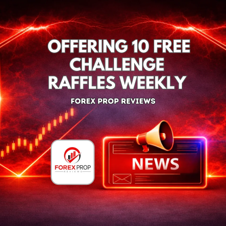 Forex Prop Reviews Offers 10 Free Challenge Raffles