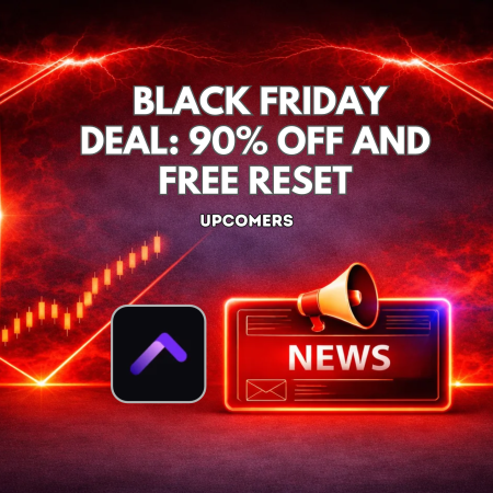 Upcomers Black Friday Deal: 90% Off and Free Reset