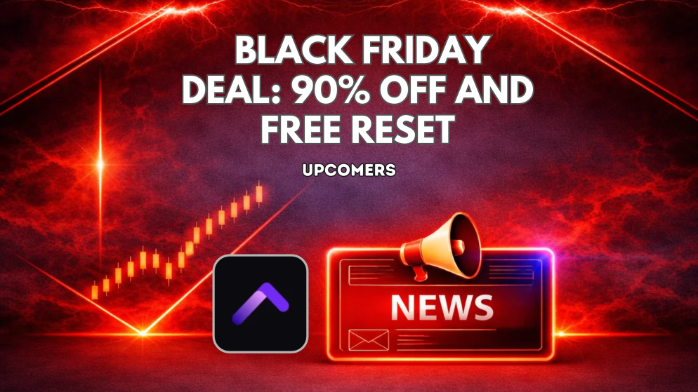 Upcomers Black Friday Deal: 90% Off and Free Reset