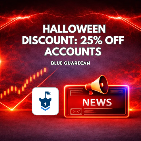 Blue Guardian Halloween Sale: 25% Off Accounts