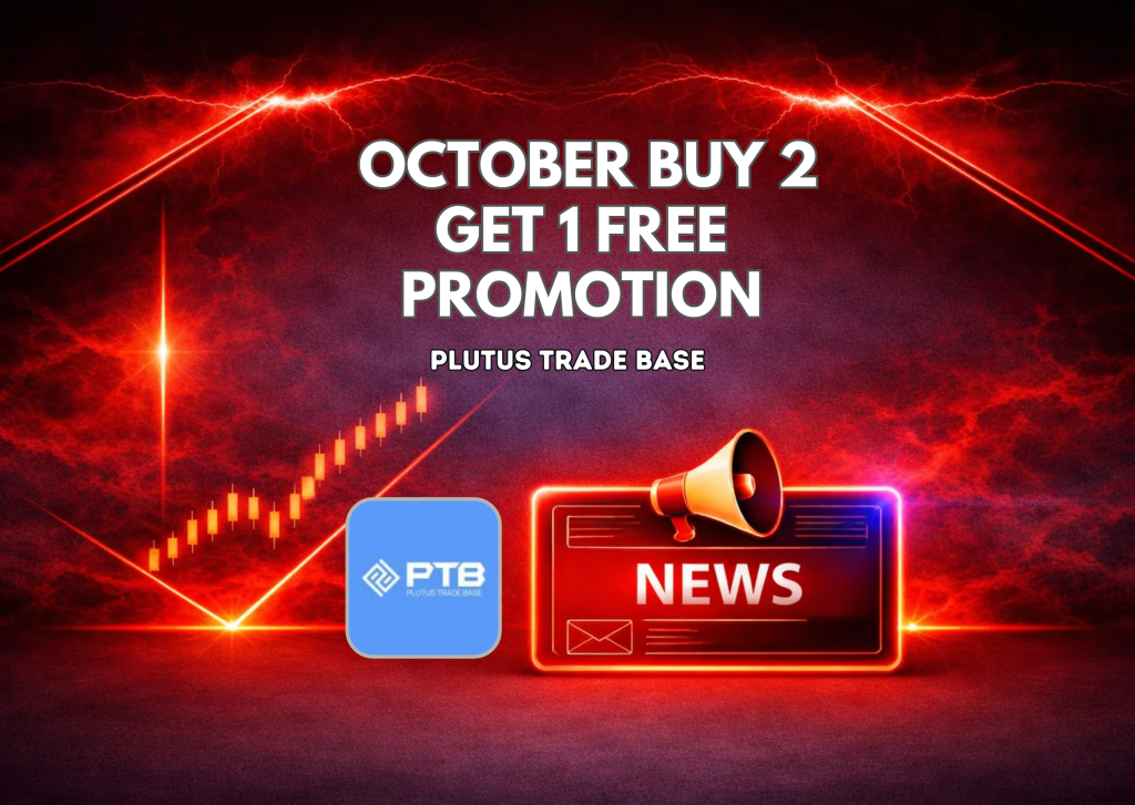 Pro Ree Tradi Plutus Trade Base October Buy 2 Get 1 Free Promotion - Forex Prop Reviews