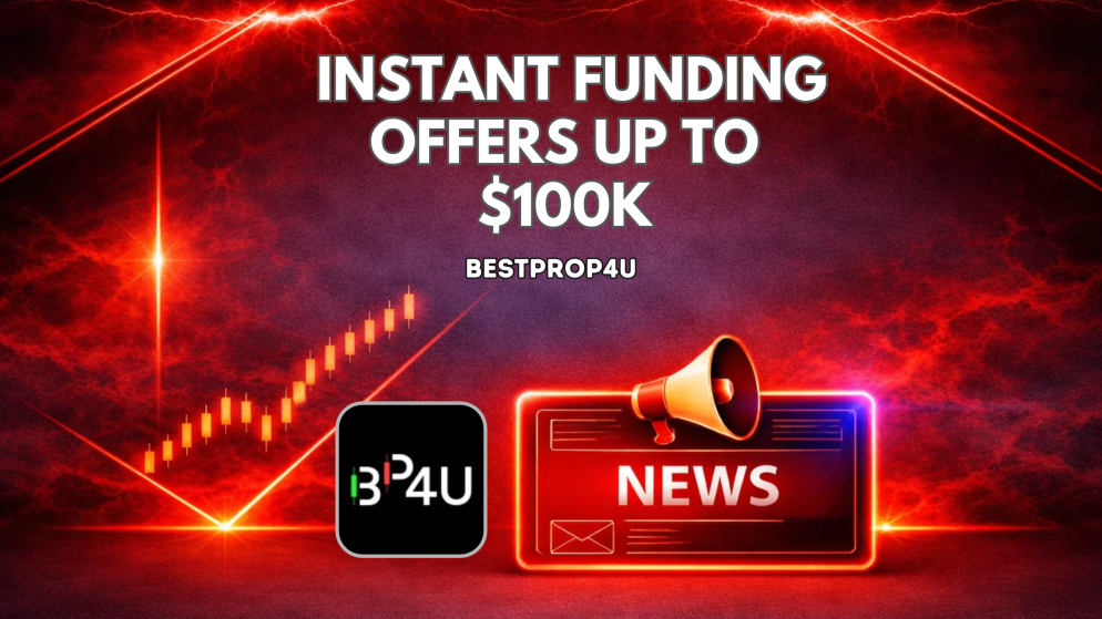 BestProp4U Instant Funding Offers Up to $100K