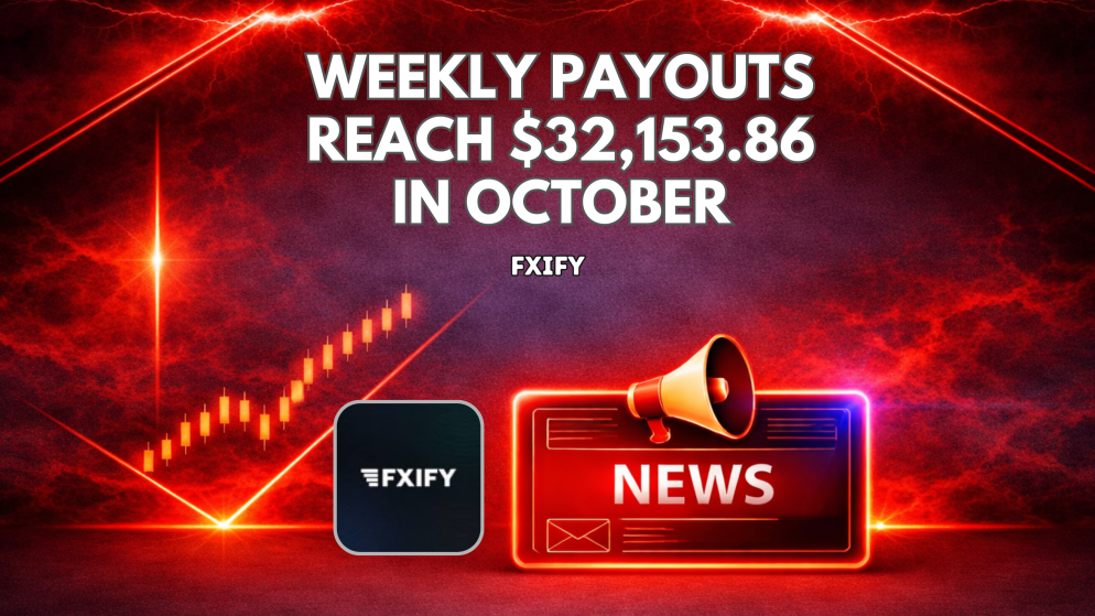 FXIFY Weekly Payouts Reach $32,153.86 in October