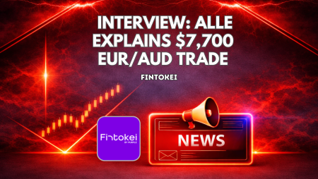 Fintokei Interview: Alle Explains $7,700 EUR/AUD Trade