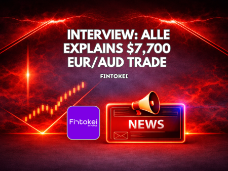 Fintokei Interview: Alle Explains $7,700 EUR/AUD Trade