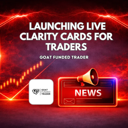 Goat Funded Trader Launches Live Clarity Cards