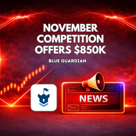 Blue Guardian November Trading Competition Offers $850K