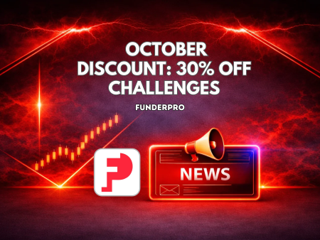 FunderPro October Discount: 30% Off Challenges