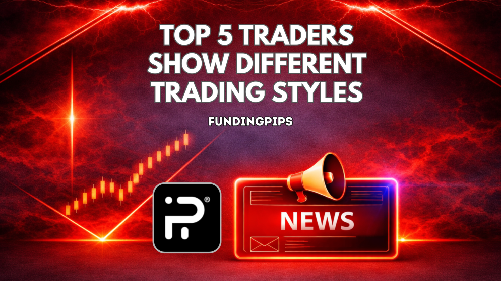 FundingPips Top 5 Traders Show Different Trading Styles