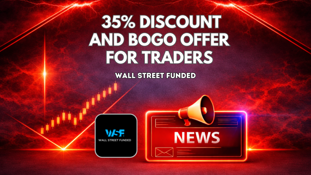 Wall Street Funded 35% Discount and BOGO Offer
