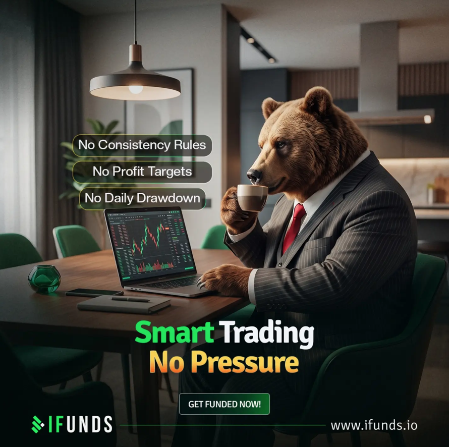 iFunds flexible trading rules give traders more freedom, with instant funding, no consistency rules, and on-demand payouts.