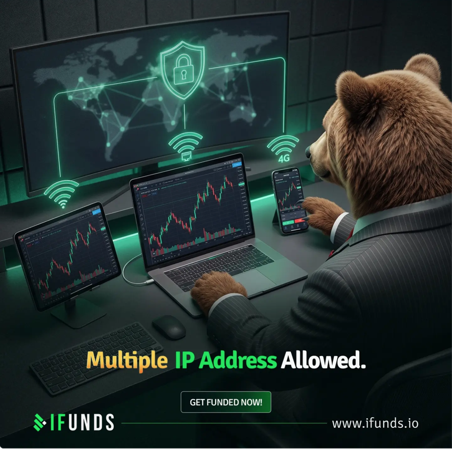 iFunds multiple IP addresses policy gives traders more location flexibility. Learn what it means for funded accounts and trading security.